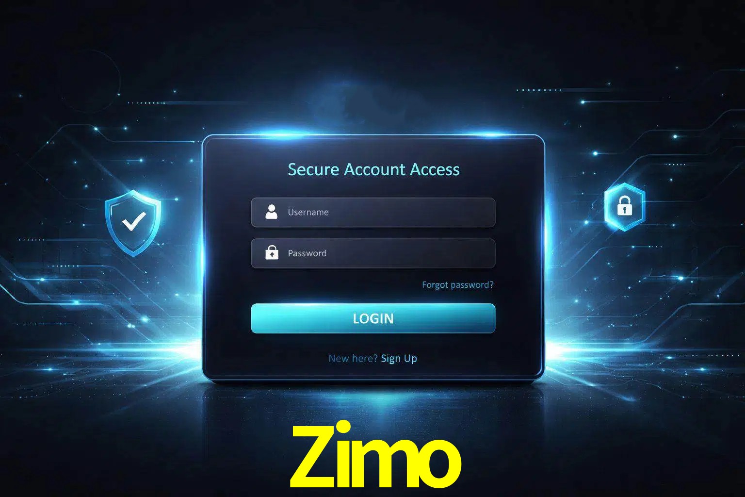 Pantalla de inicio de sesión de cuenta Zimo para usuarios en México